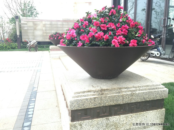 鍛銅鑄銅花缽，鍛銅鑄銅花盆，鍛銅鑄銅容器G1